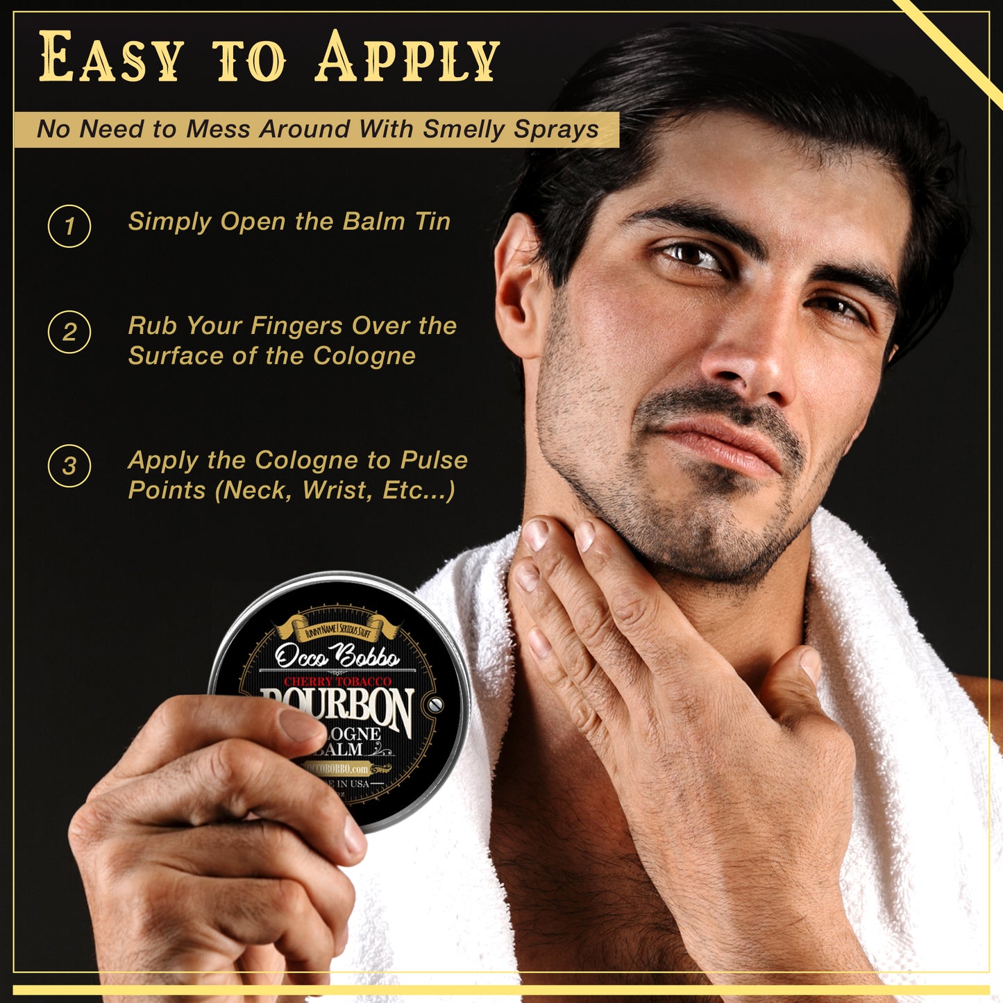 Cherry Bacco Bourbon Solid Cologne
