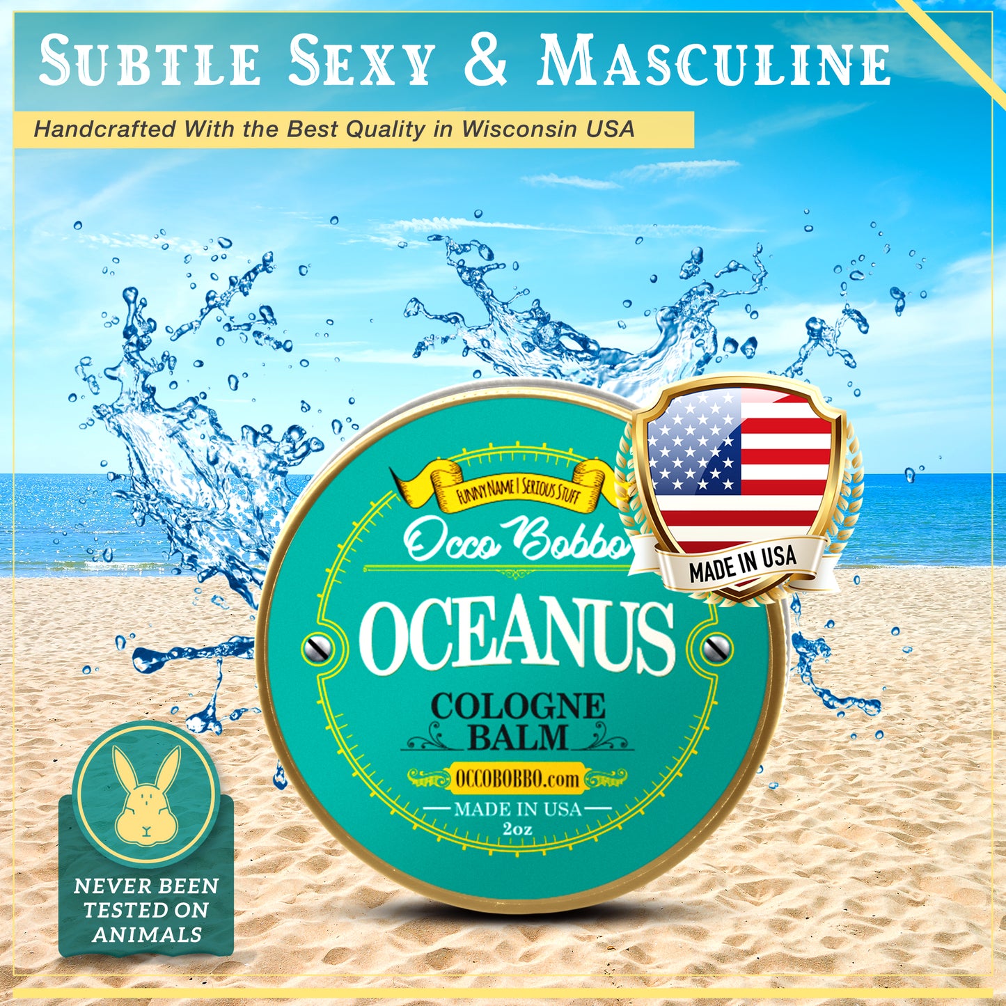 Oceanus Men's Solid Cologne