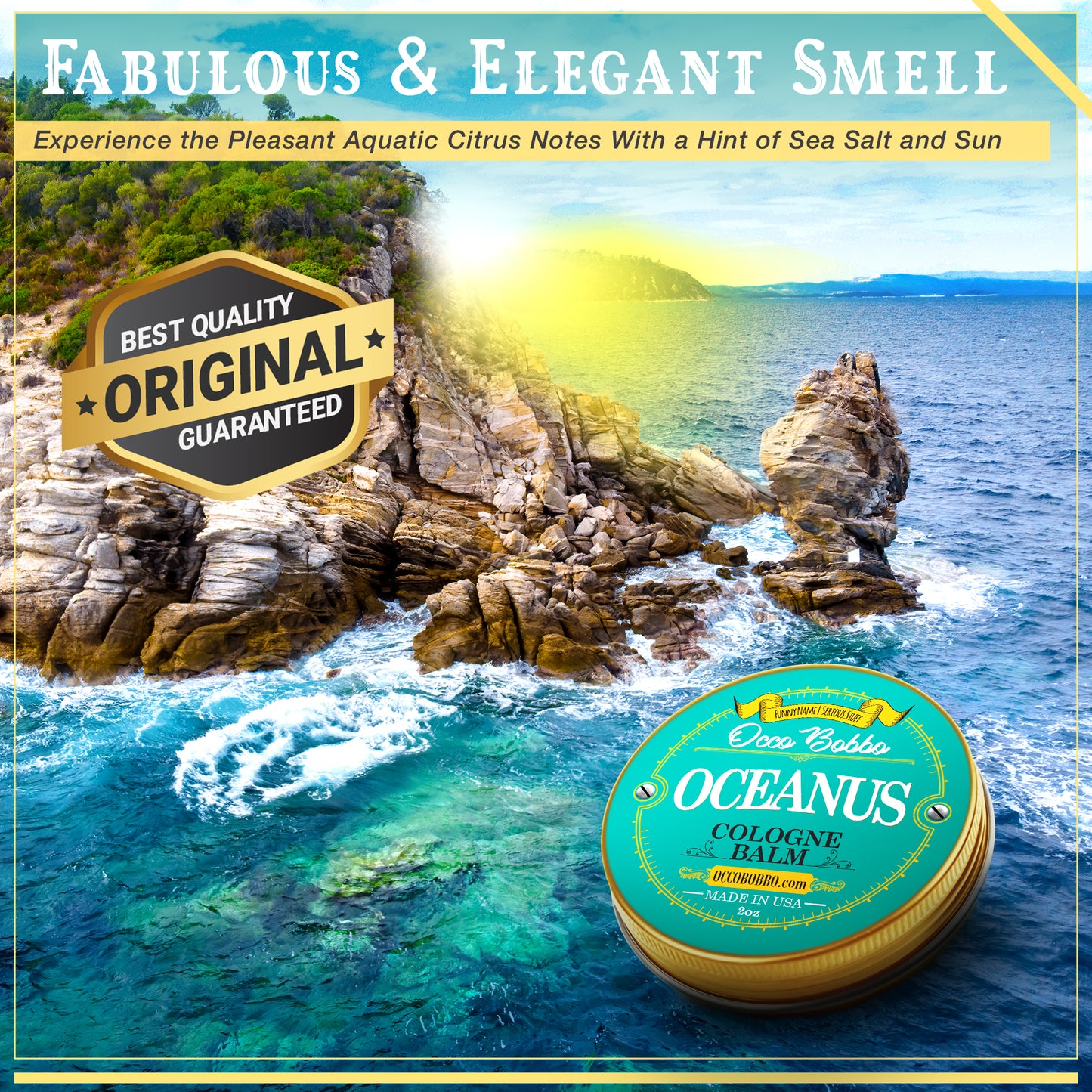 Oceanus Men's Solid Cologne