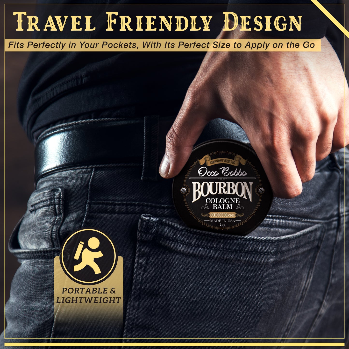 Bourbon Men's Solid Cologne