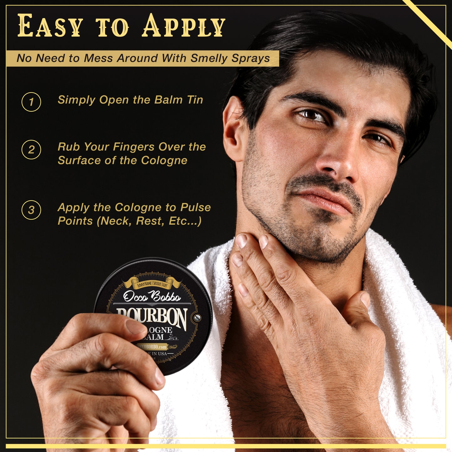 Bourbon Men's Solid Cologne